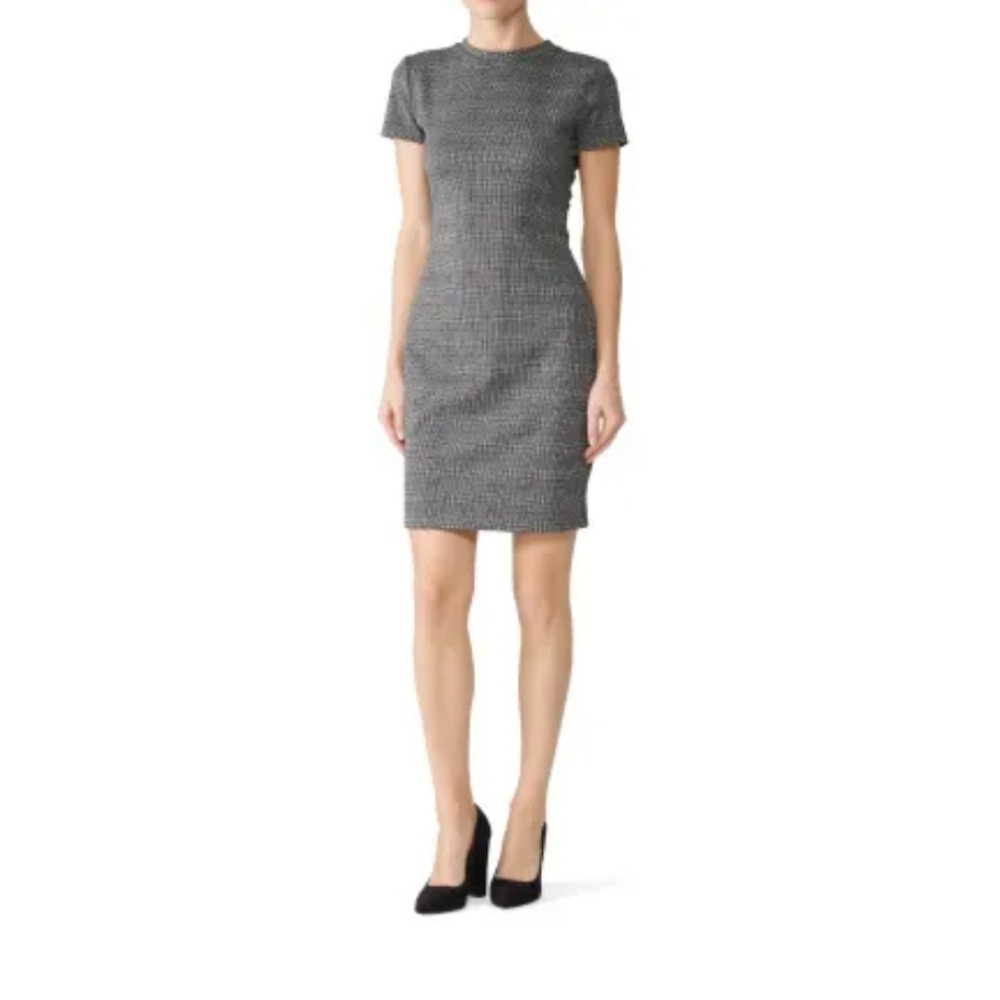Waverly Grey Plaid Sheath